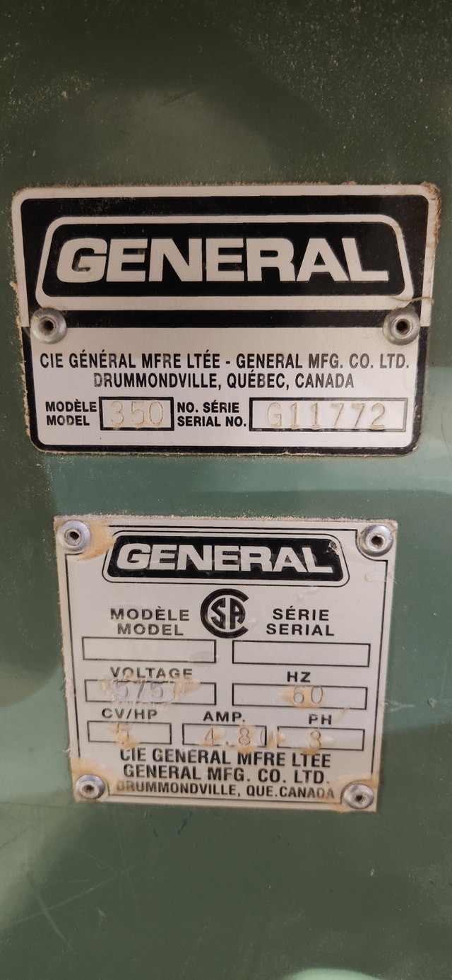 350 Used General Table Saw