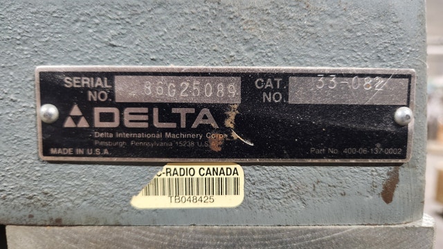 Delta (Rockwell) Radial Arm Saw. Cat. NO 33082 $500 - photo 4