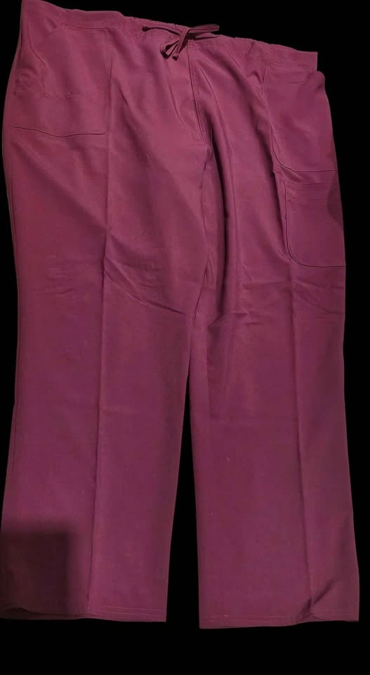 Scrubstar Core Essentials Drawstring Scrub Pants 3XL Burgundy - photo 4