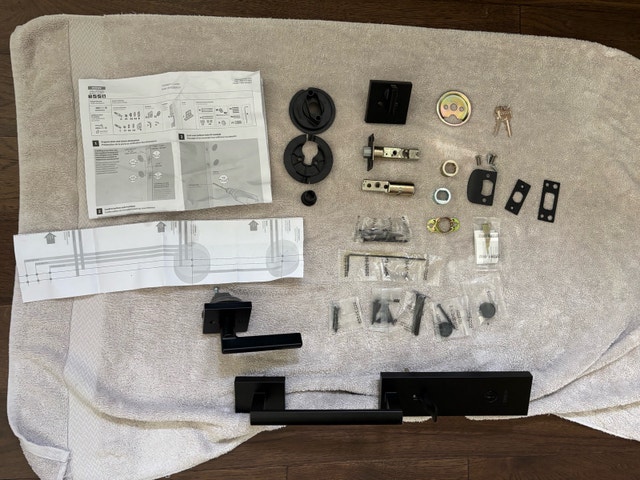 Weiser Vancouver Entry Handleset