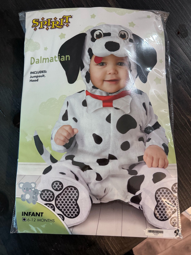 Infant Dalmatian Costume For Sale