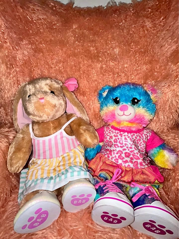 Build-A-Bear Rainbow Bear