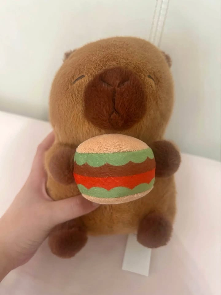 Capybara Burger Plushy Toy