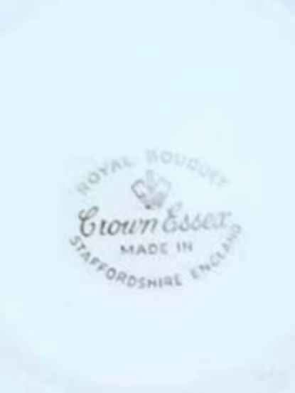 Royal Bouquet Crown Essex Cup and Saucer - photo 4