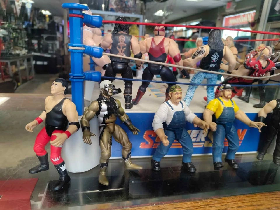 Huge collection of vintage wrestling figures - photo 3