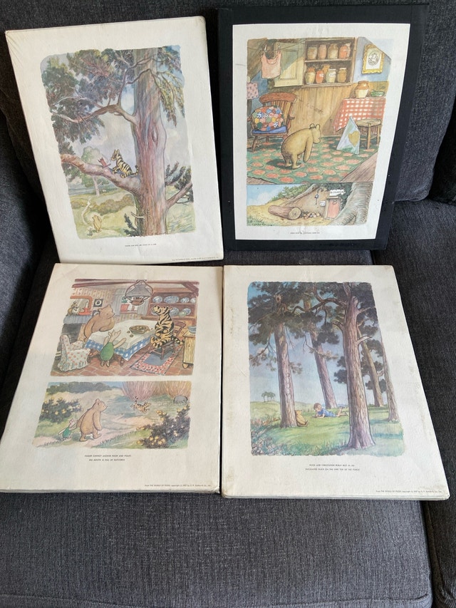 Winnie the Pooh Framed Prints