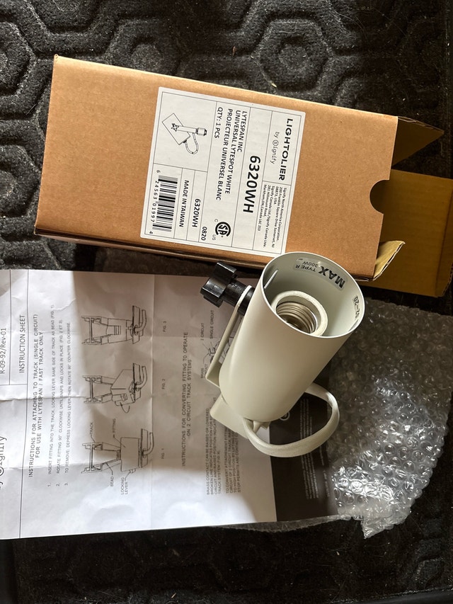 Lightolier 6320WH Universal Lytespot - photo 2