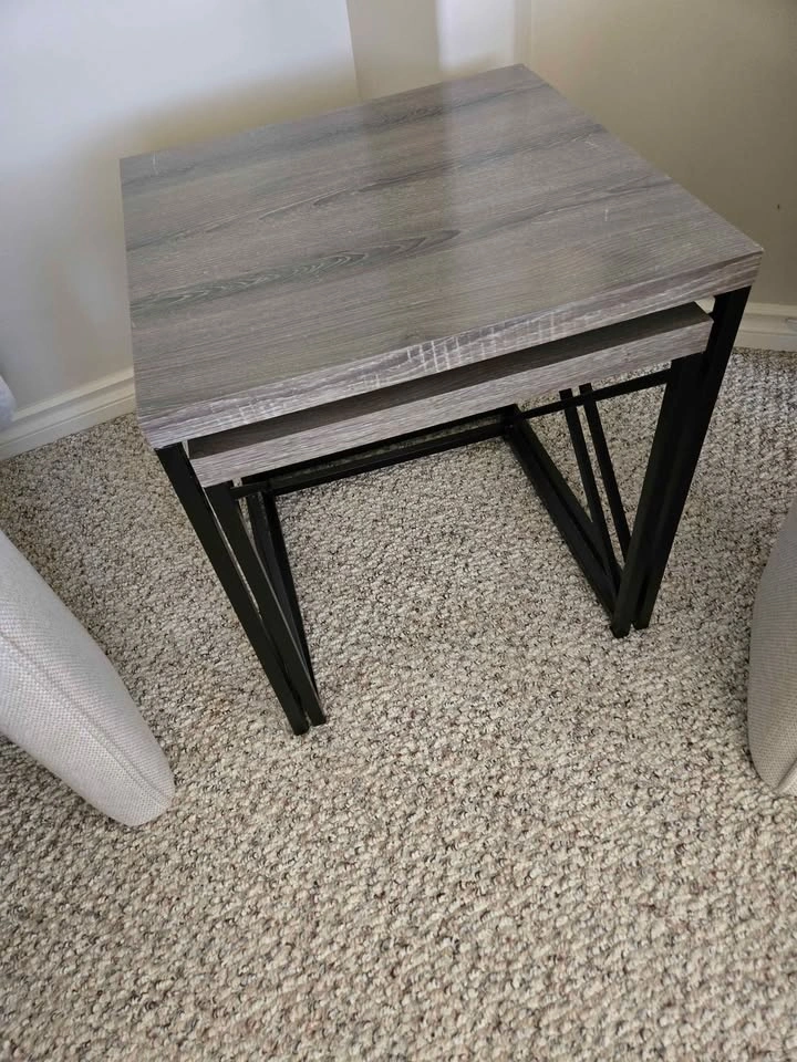 Rustic coffee table set - photo 5