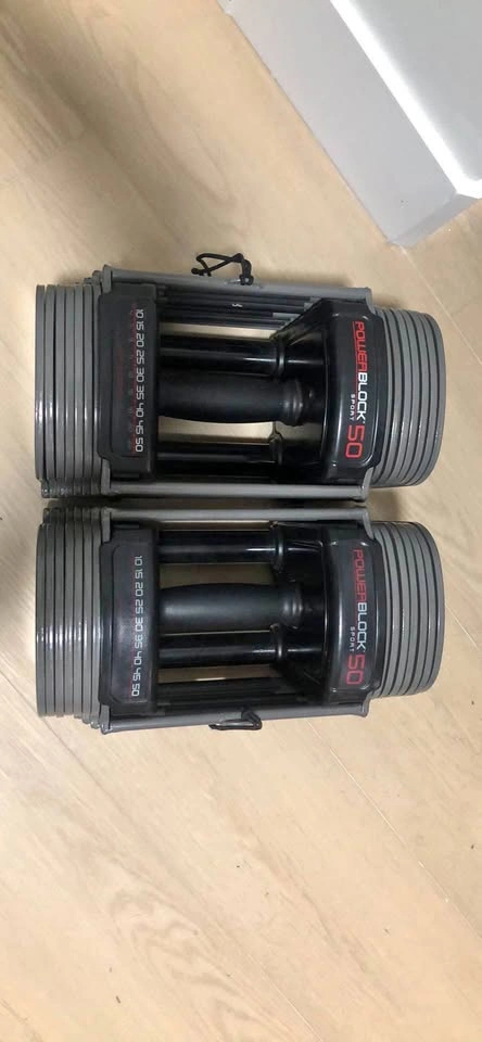 PowerBlock Sport 50 Adjustable Dumbbells