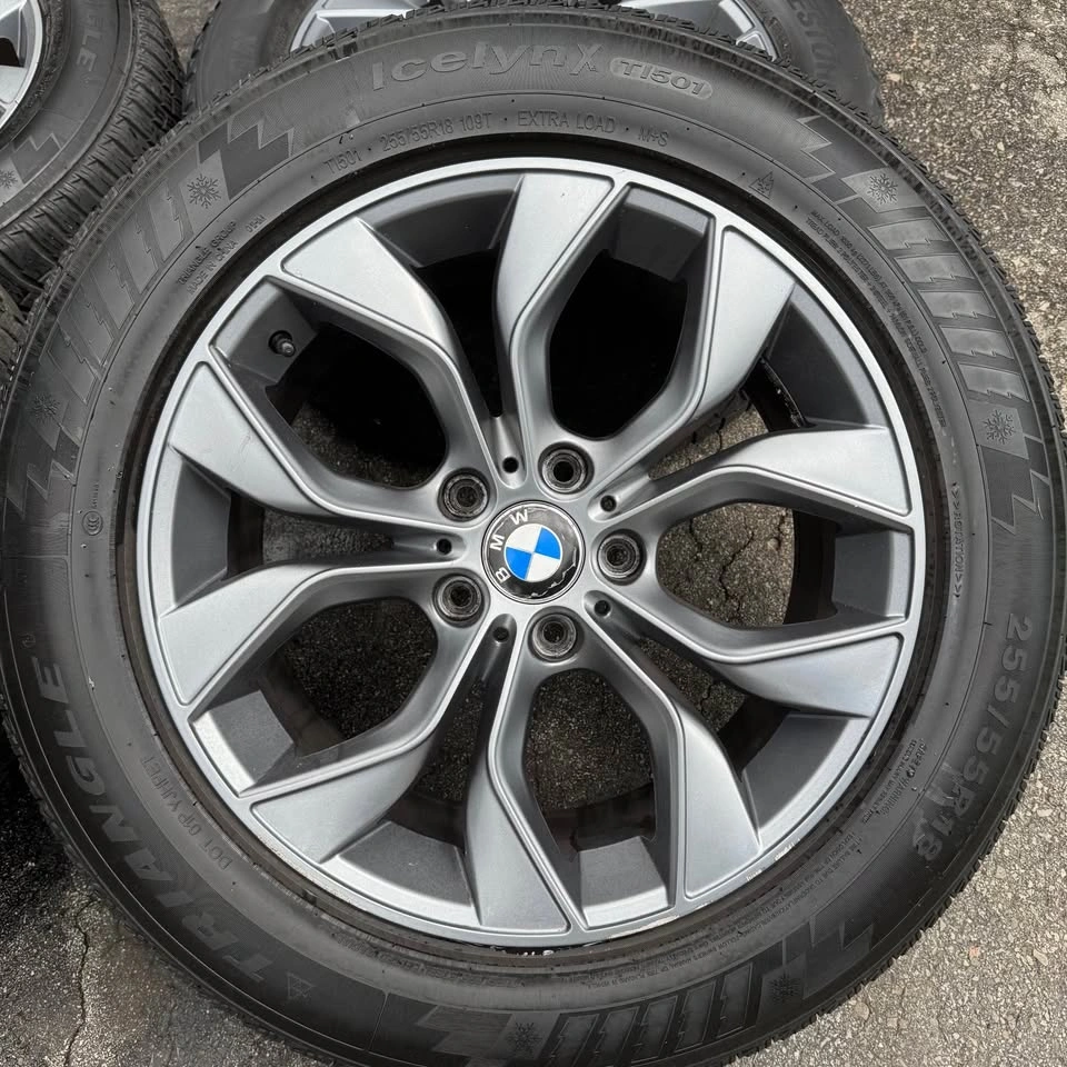 18” OEM BMW Wheels + Winter Tires - photo 3