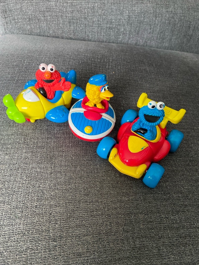 Sesame Street Vehicle Playset