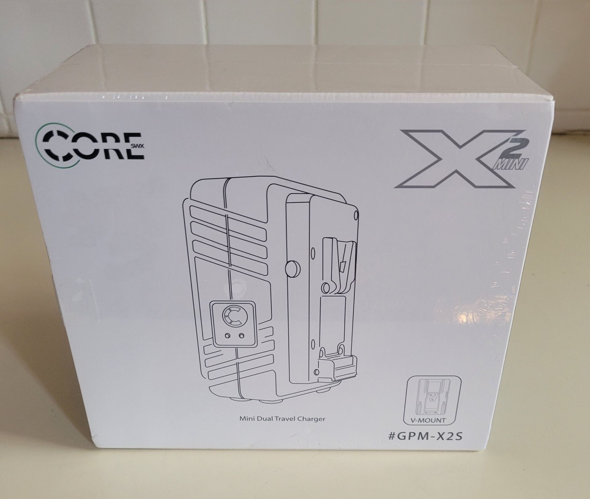 Core SWX GPM-X2 Mini Dual Travel Battery Charger (V-Mount)