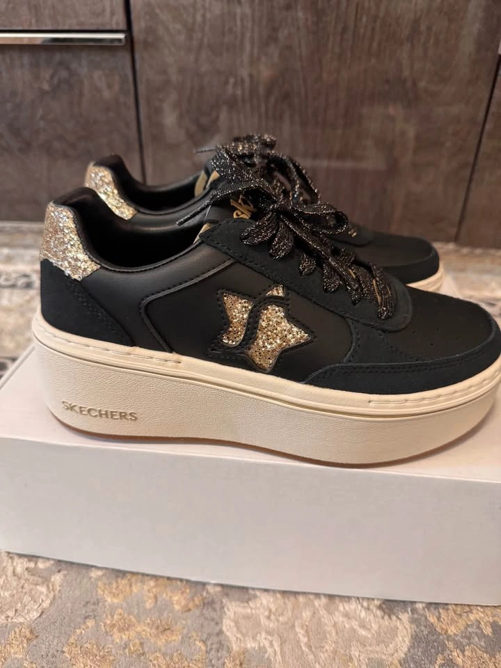 Brand New Skechers – Brightest Star Platform Sneakers – Size 7 - photo 3