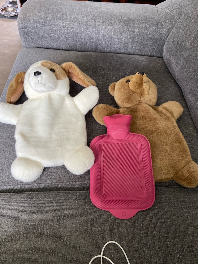 Plush Animal Hot Water Bottle Covers