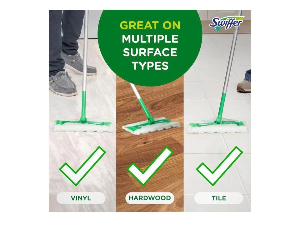 Brand New Swiffer Sweeper 2-in-1 Dry + Wet Floor Starter Kit - photo 5