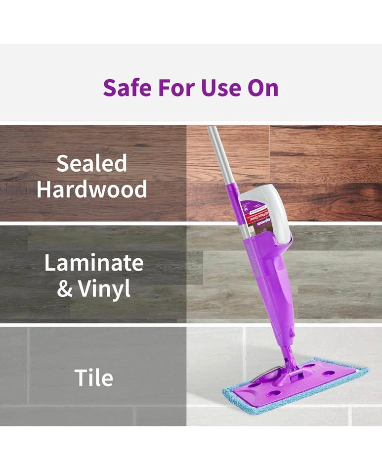 Brand New Rejuvenate Click N Clean Multi-Surface Spray Mop Kit - photo 4