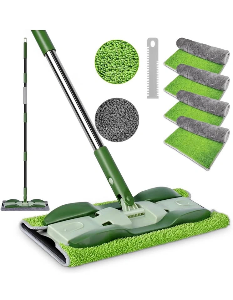 Brand New MASTERTOP Microfiber Flat Floor Mop Set
