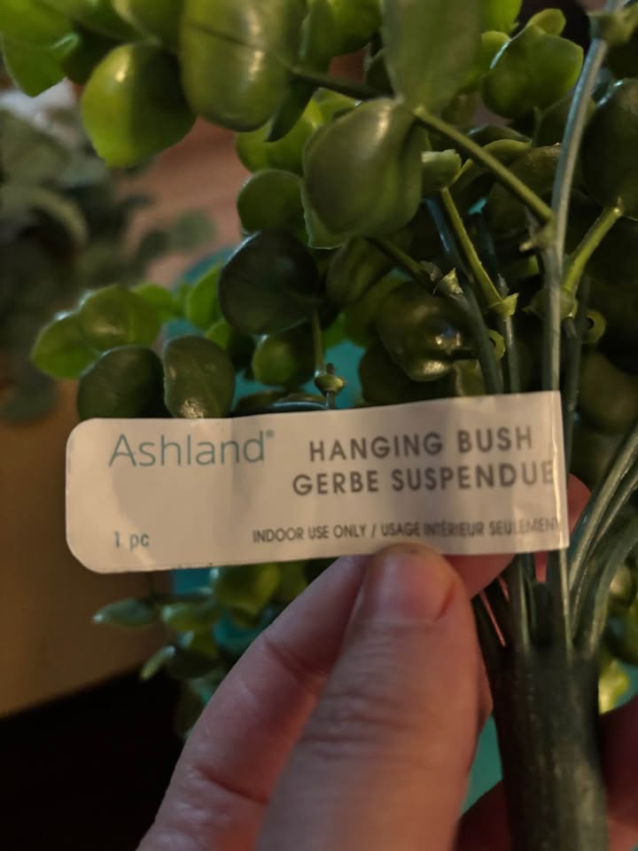 Artificial Hanging Leaves Bush - photo 2