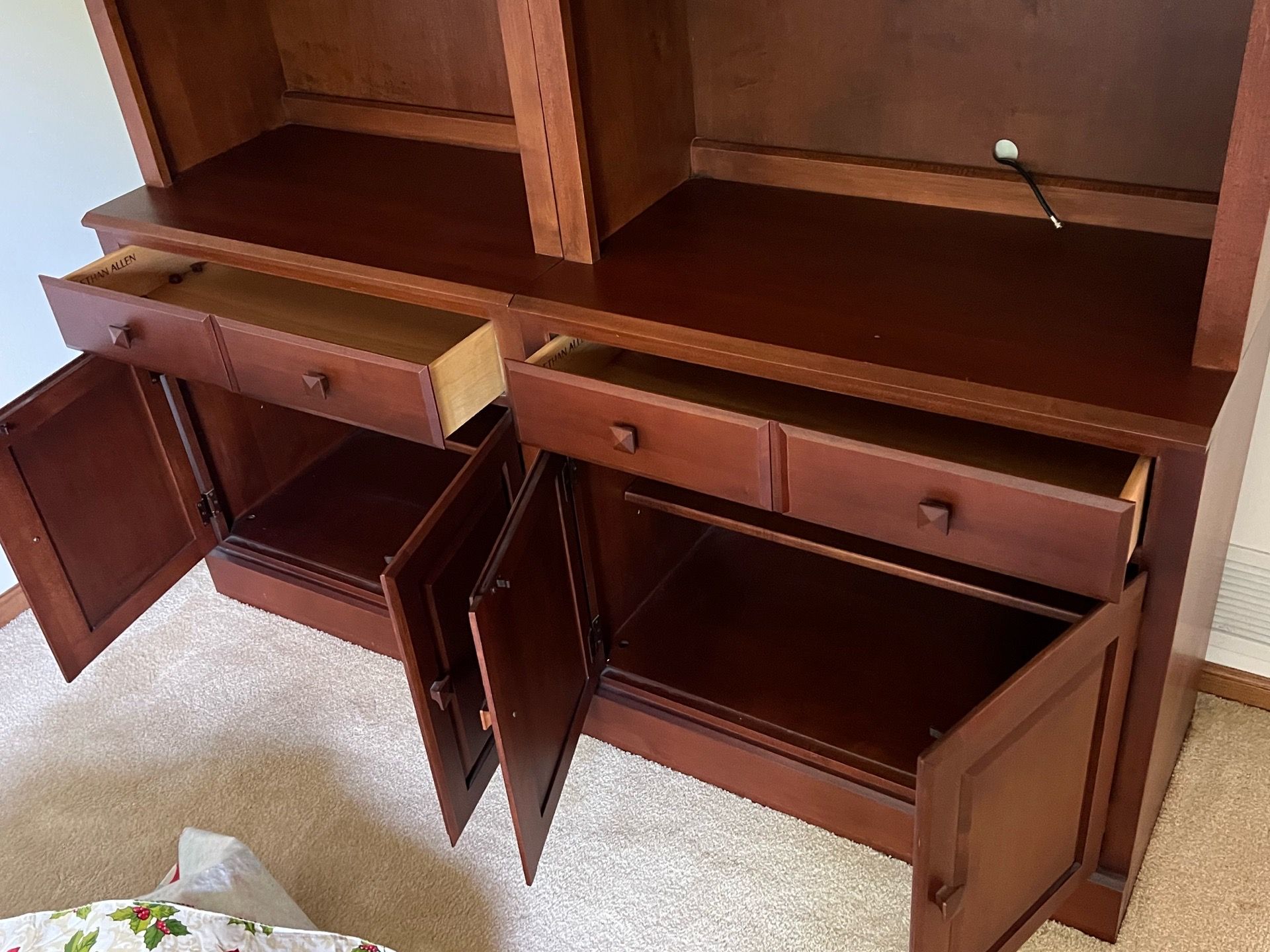 TWO - ETHAN ALLEN - MULTI PURPOSE CABINETS - photo 3