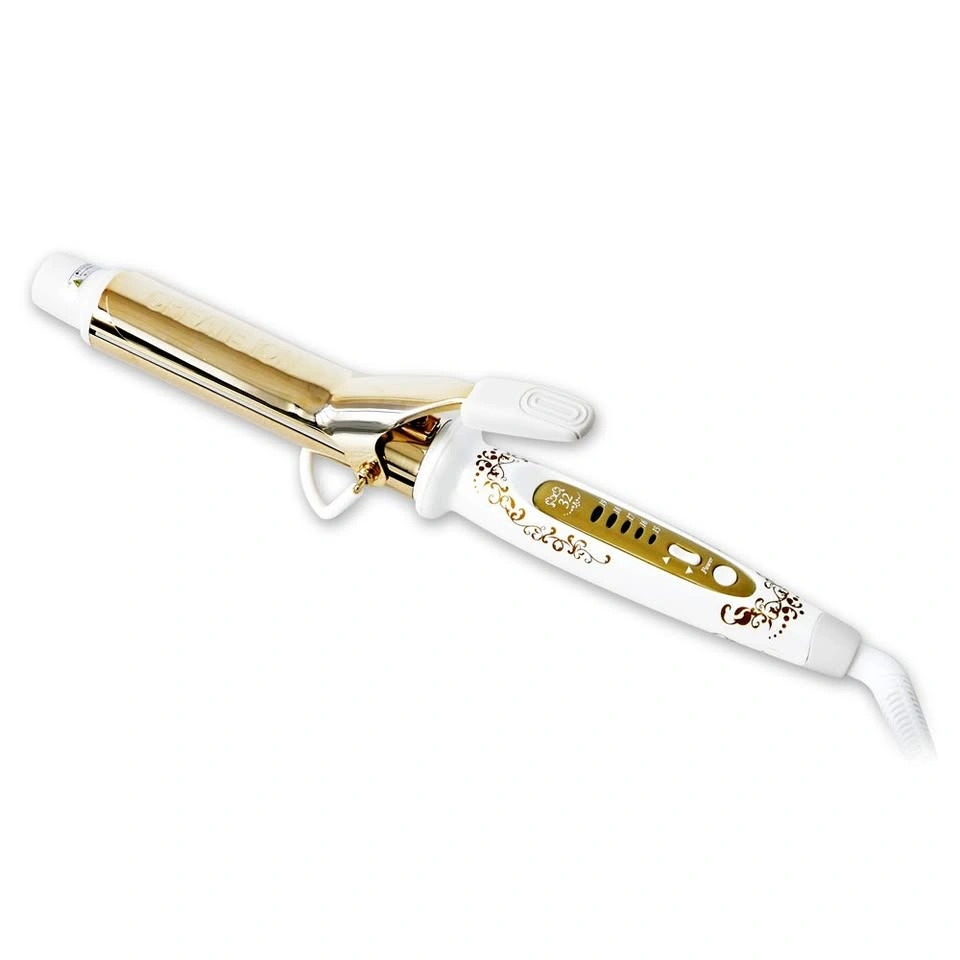 Authentic Japanese CREATE ION Curl 32mm Curling Iron (Gold/White