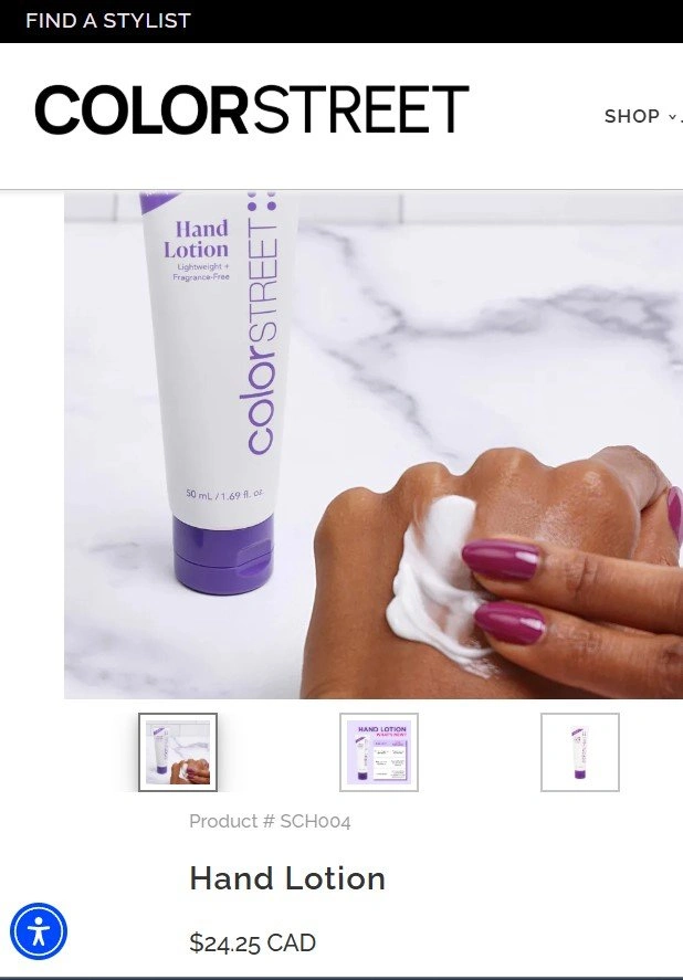 BRAND NEW! ColorSTREET Hand Lotion 50ml - photo 2