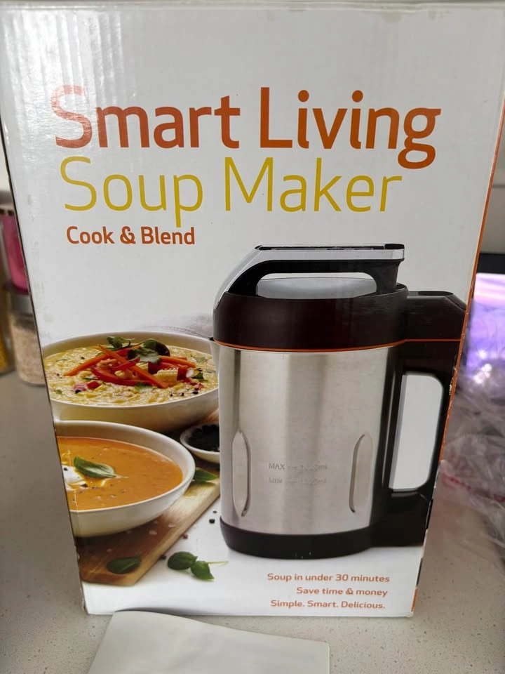 Smart Living Soup Maker + FREE Blender Cookbook - photo 3