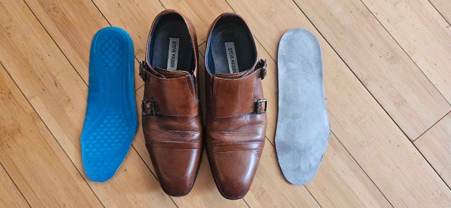 Steve Madden Brown Monk Strap Shoes 8.5 - photo 2