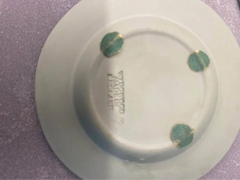 Wedgwood Jasperware Sage Green Ashtrays - Set of 3 - photo 4