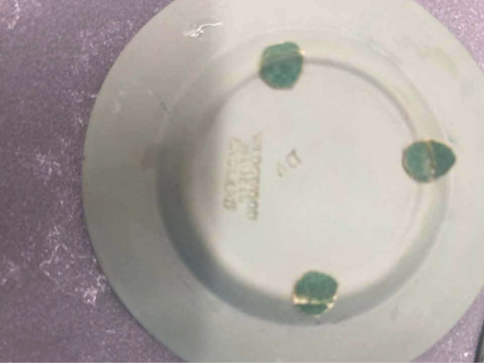 Wedgwood Jasperware Sage Green Ashtrays - Set of 3 - photo 5