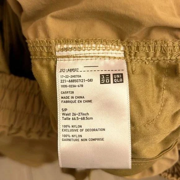 JW anderson x Uniqlo Cargo Jogger Pants S - photo 4