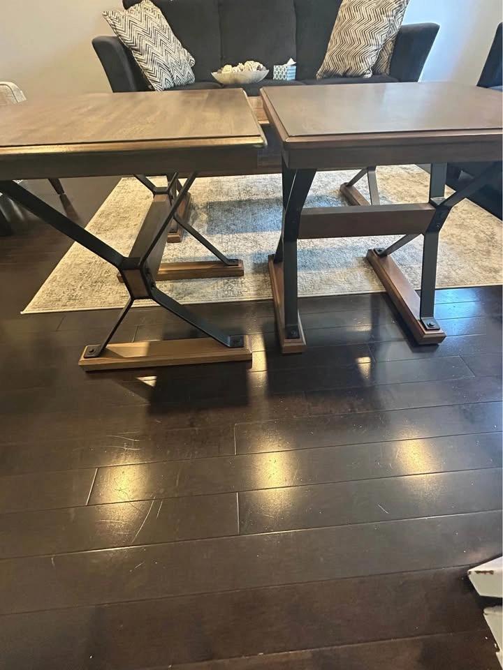 3-Piece Wooden Coffee Table Set - photo 2