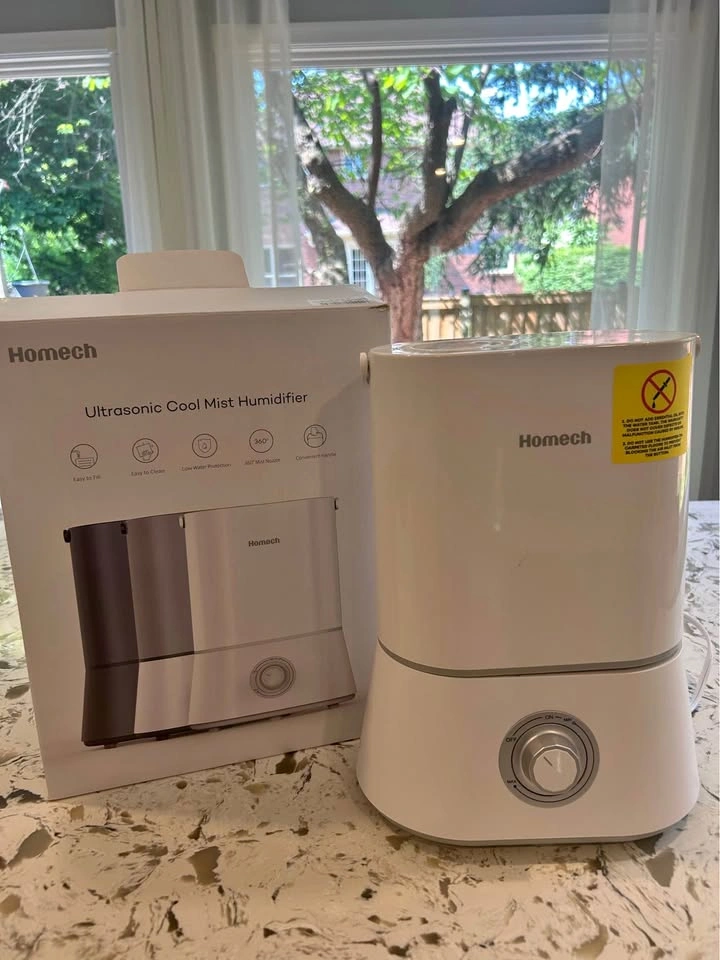 Homech Ultrasonic Cool Mist Humidifier