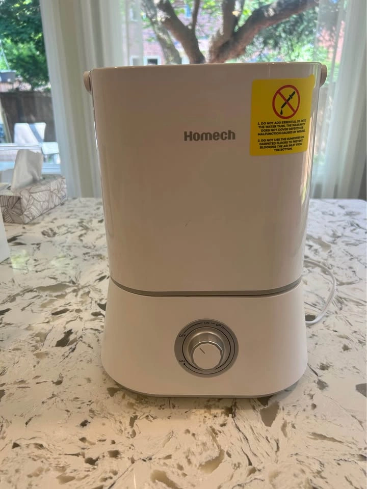 Homech Ultrasonic Cool Mist Humidifier - photo 2