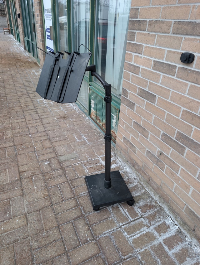 Adjustable Mobile Document Holder / Music Stand – Excellent Cond - photo 5