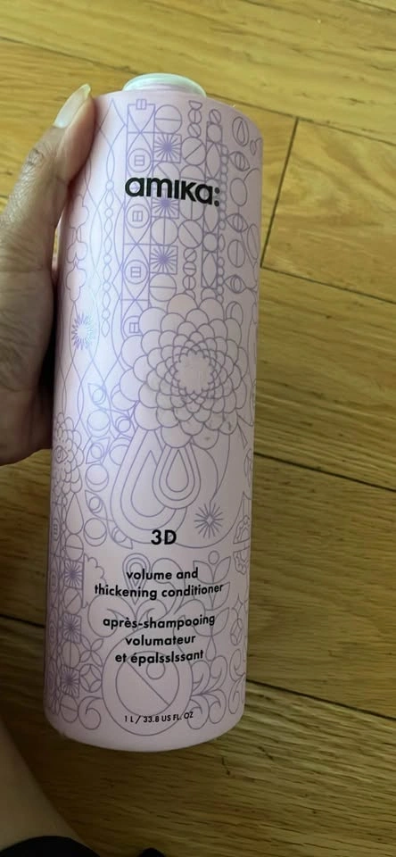 Amika volume and thickening conditioner 3D 1 litre new - photo 2