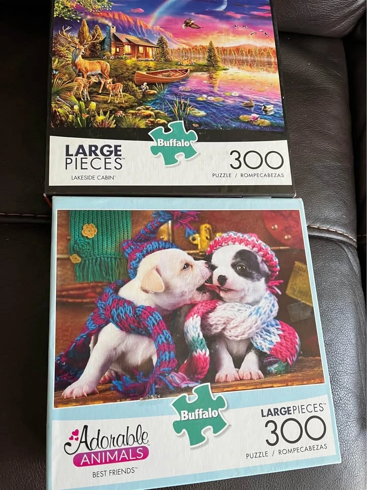 New puzzles for sale (large pieces) - photo 3