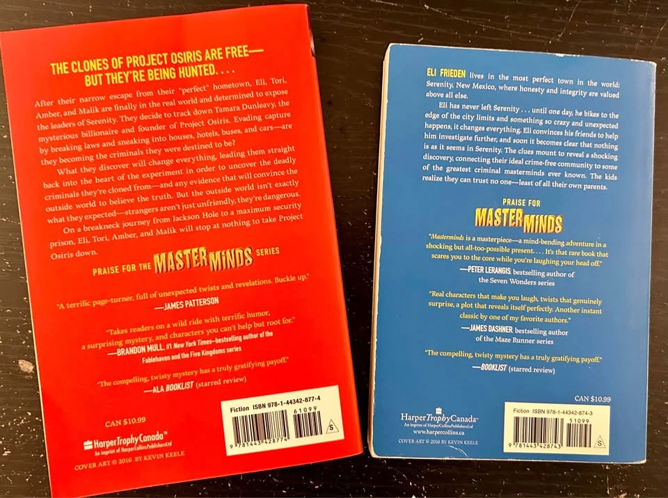 Masterminds Book Set by Gordon Korman - photo 2