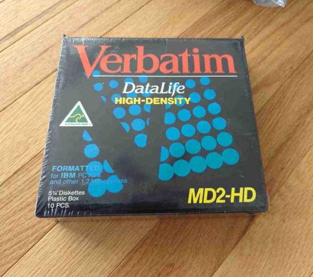 5 ¼" Floppy Disks - Pack of 10 (brand new)
