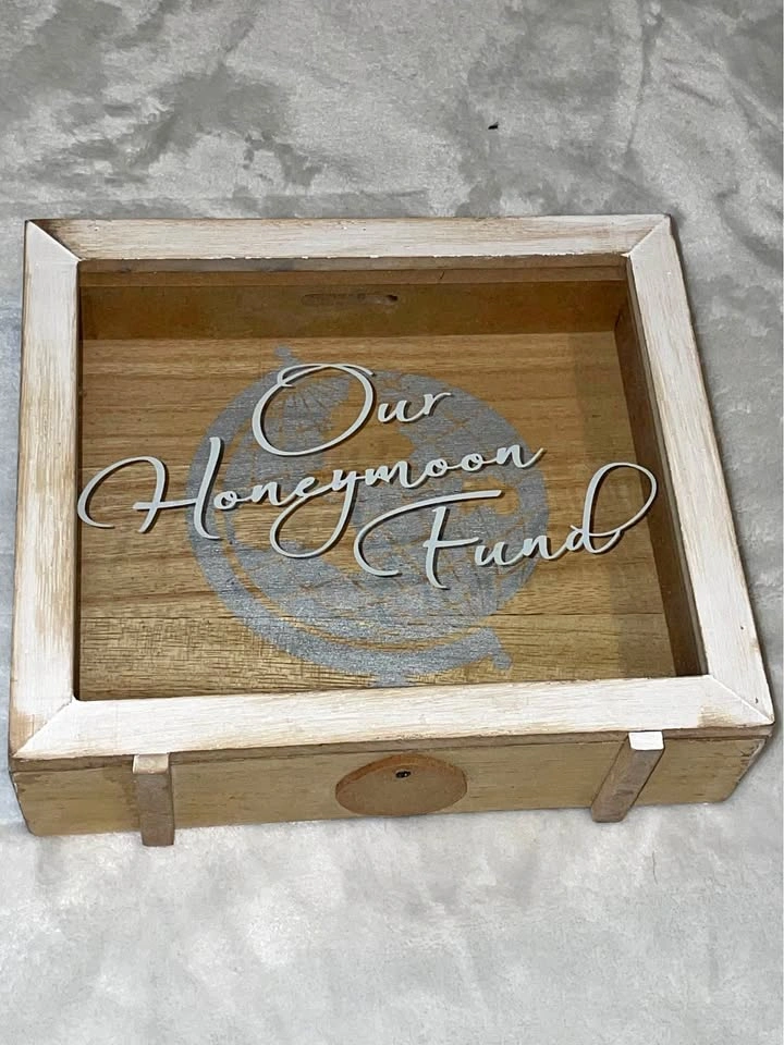 Ganz Our Honeymoon Fund Shadow Box