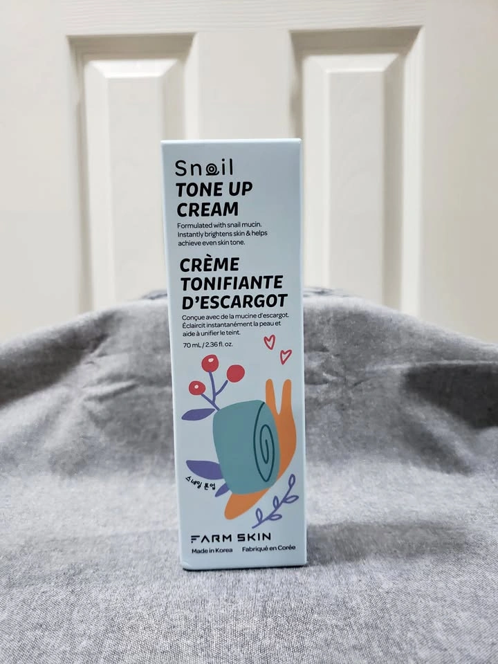 BRAND NEW! Farm Skin Snail Tone Up Primer 70ml