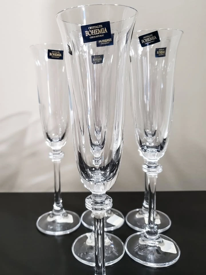 Crystalite Bohemia Flutes & Wine Glasses Set - photo 3