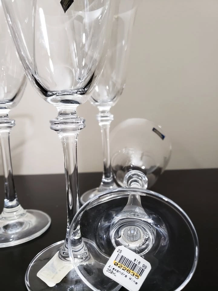 Crystalite Bohemia Flutes & Wine Glasses Set - photo 5