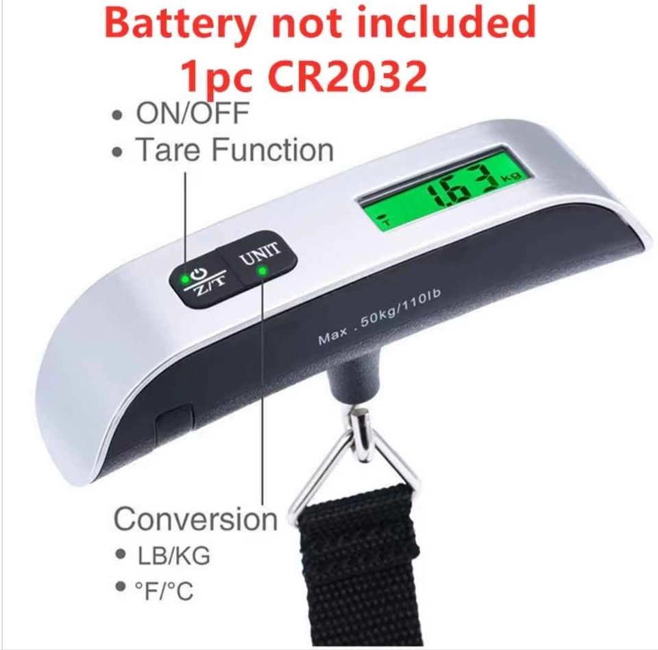 Digital Luggage Scale 50kg/110lb - photo 3