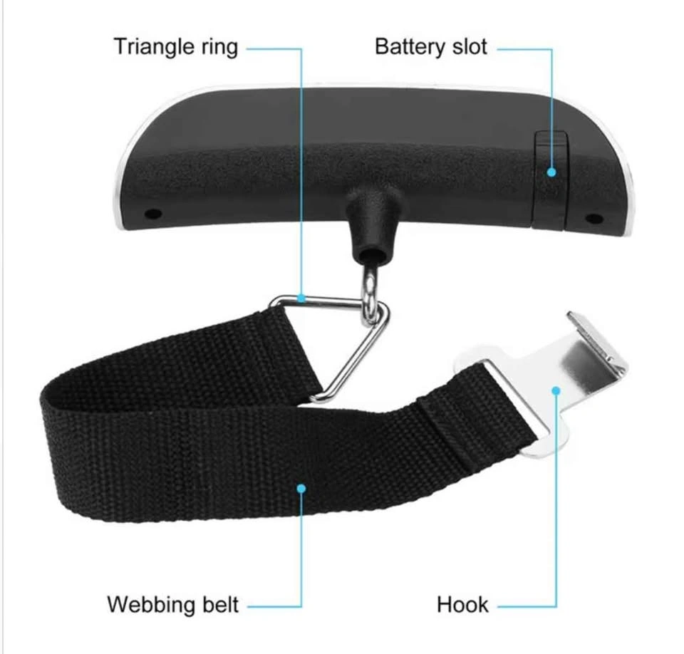 Digital Luggage Scale 50kg/110lb - photo 4
