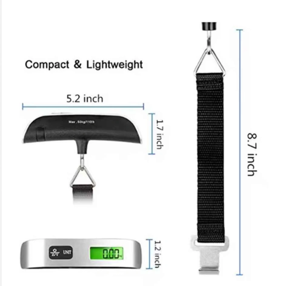 Digital Luggage Scale 50kg/110lb - photo 5
