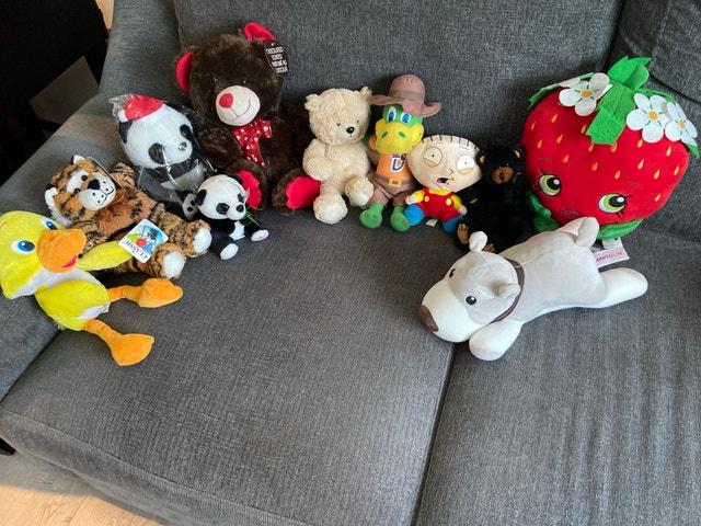 Assorted Plush Toys Collection