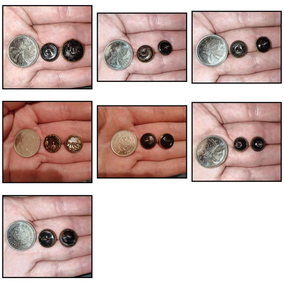 Antique Buttons Please See All Photos For Them All - photo 2