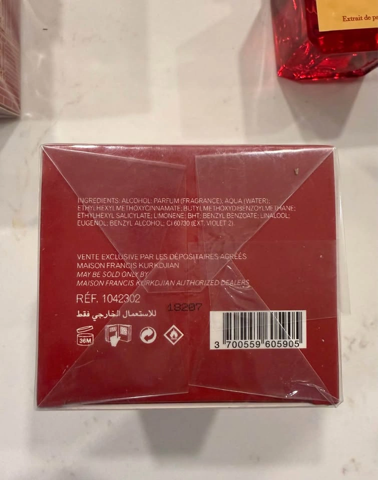 Baccarat Rouge 540 Perfume (70 ml) - photo 5