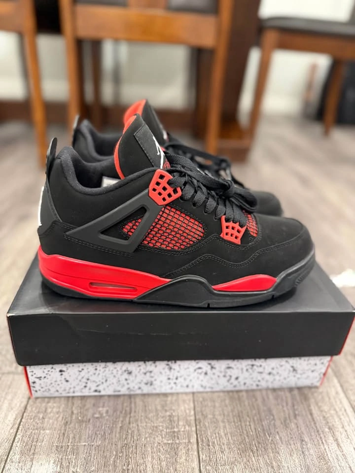Jordan 4 Retro - Red Thunders - photo 2