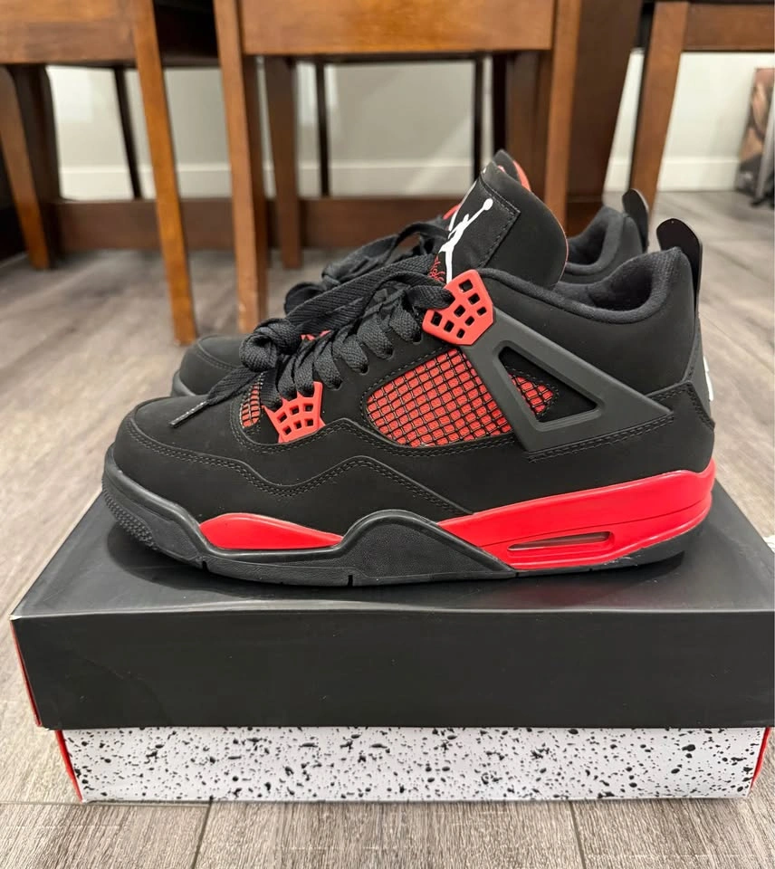 Jordan 4 Retro - Red Thunders - photo 3